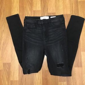 Hollister high rise super skinny jeans